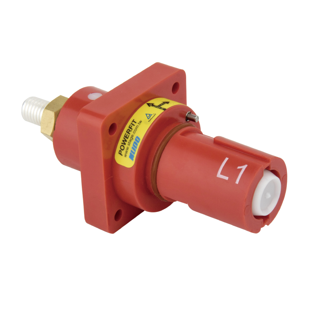 PFPD-1R-T7 - PowerFit 750 A Panel Drain, L1 (Phase A) (AU/NZ Legacy) Red